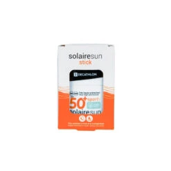 Decathlon STICK SOLAIRE SPORT SPF50+ 25GRS -Aqua Soldes stick solaire sport spf50 25grs 5