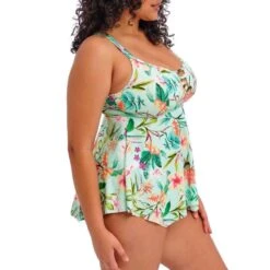 ELOMI Tankini Grande Taille Sunshine Cove -Aqua Soldes tankini grande taille sunshine cove 3