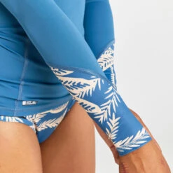 Tee Shirt Anti Uv Manches Longues Femme - 900 Palmer Bleu -Aqua Soldes tee shirt anti uv manches longues femme 900 palmer bleu 5