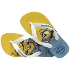 Tong Havaianas Enfant Minions - Enfant -Aqua Soldes tong havaianas enfant minions enfant 4