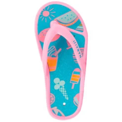 Tongs De Piscine Enfants - Tonga 500 Print - Playa Rose -Aqua Soldes tongs de piscine enfants tonga 500 print playa rose 1