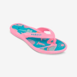 Tongs De Piscine Enfants - Tonga 500 Print - Playa Rose -Aqua Soldes tongs de piscine enfants tonga 500 print playa rose 3
