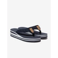 Tbs Tongs Femme - GRANADA Marine + Blanc -Aqua Soldes tongs femme granada marine blanc 1