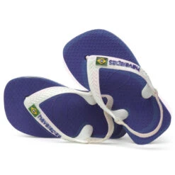 Tongs Sandales HAVAIANAS Bébé Bleues -Aqua Soldes tongs sandales havaianas bebe bleues 3