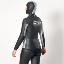 Aqua Soldes -Aqua Soldes veste apnee c4 carbon femme neoprene glide skin 3mm sideral 1