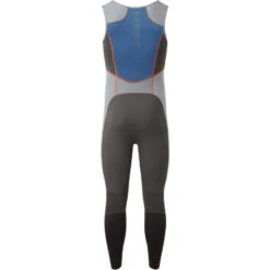 GILL Voile Combinaison De Zenlite 2mm Flatlock Skiff - Homme Gris -Aqua Soldes voile combinaison de zenlite 2mm flatlock skiff homme gris 2