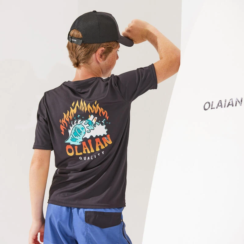 Water Tee Shirt Junior Manche Courte Vague Et Feu 7 Water Tee Shirt Junior Manche Courte Vague Et Feu – Image 5